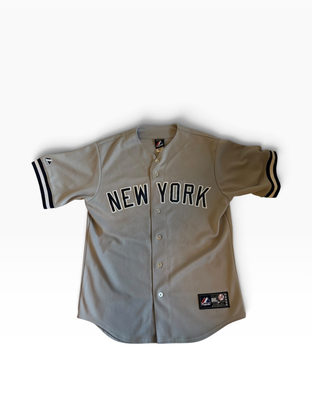 Vintage 2000s New York Yankees Majestic Athletic Road Jersey - Medium